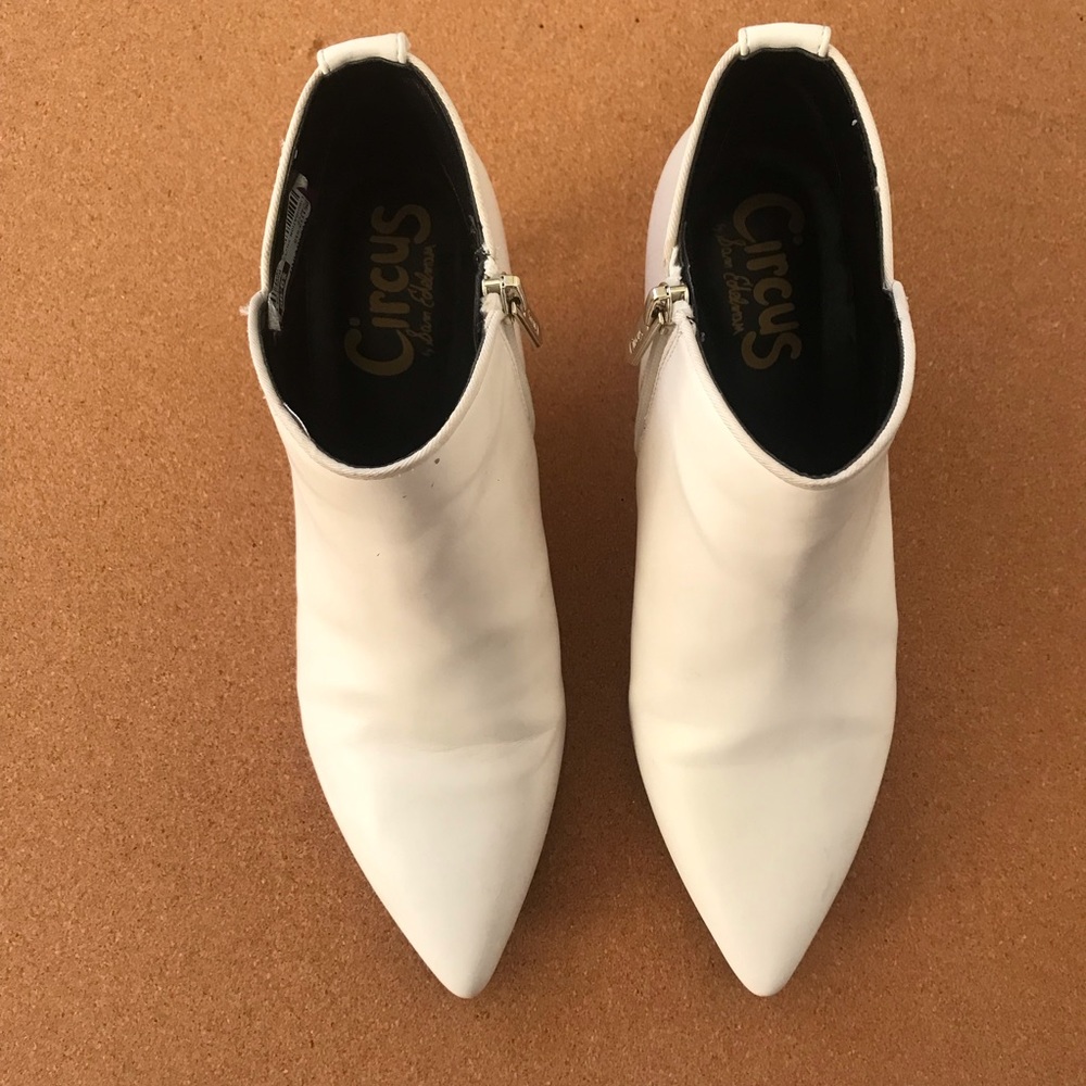 White booties